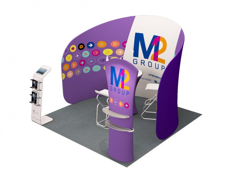 10x10ft Portable Exhibit Booth Collection K