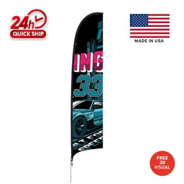 Premium 14' Concave Flags