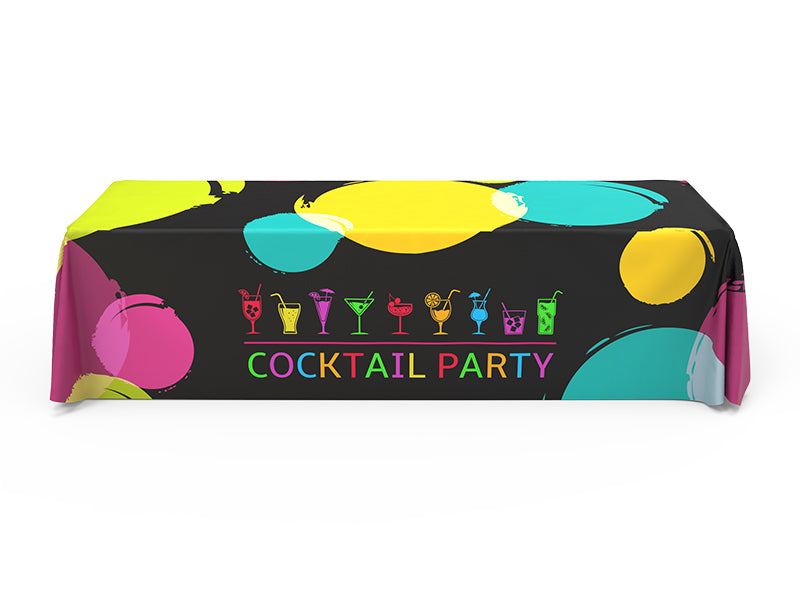 8ft Loose Table Runner with Graphic Printing