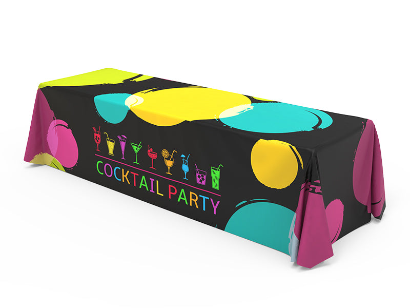 8ft Loose Table Runner with Graphic Printing