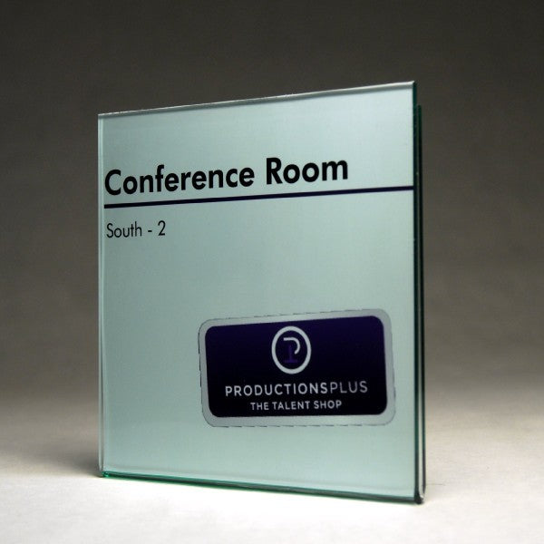 6 in. x 6 in. OFFICE CONFERENCE ROOM NAMEPLATE SIGN FRAME