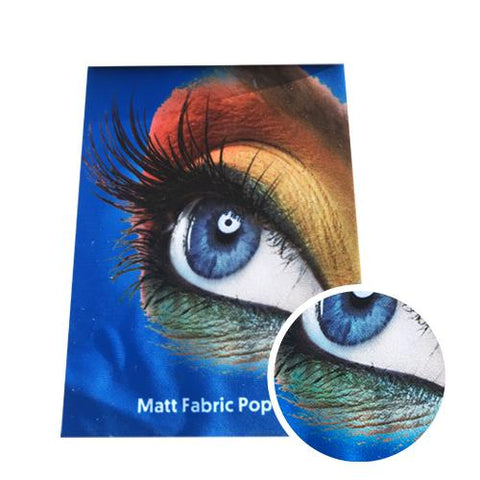 Matt Fabric Banner (13 oz . Wrinkle Free Polyester )